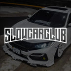 Sticker Master "SLOW CAR CLUB" JDM Ön Cam Sticker Sticker Master