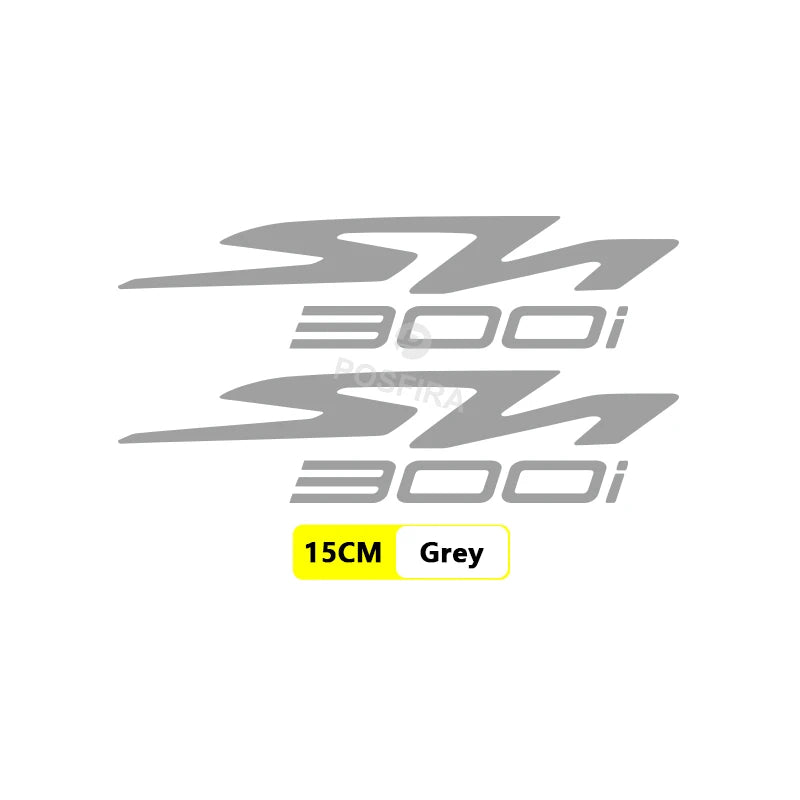 Honda SH 300i Sticker Seti | 2007-2021 Yan Grenaj Logosu 2 Adet - Sticker Master