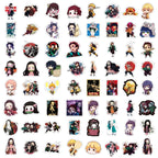 50pcs Demon Slayer Şeytan Sticker Pack | Sticker Master