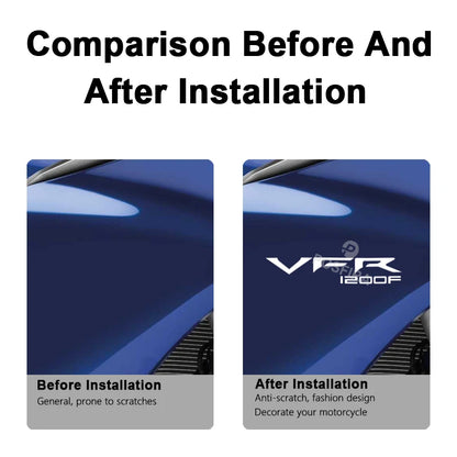 Honda VFR 1200F Sticker Seti | 2010-2016 Yan Grenaj Logosu (2 Adet) - Sticker Master