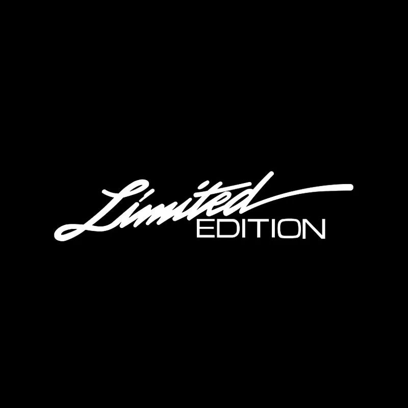 Sticker Master Limited Edition Araç Sticker (2 Adet) Etiket Araba Gövde Cam Dekor Su Geçirmez Sticker Motosiklet Çıkartmaları