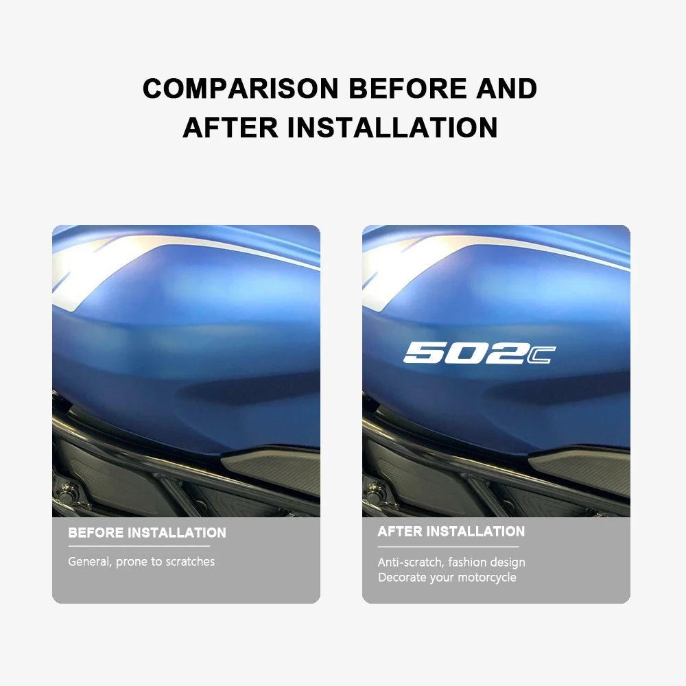 Sticker Master Benelli 502C Sticker Set – Suya Dayanıklı Vinil (2019-2023)
