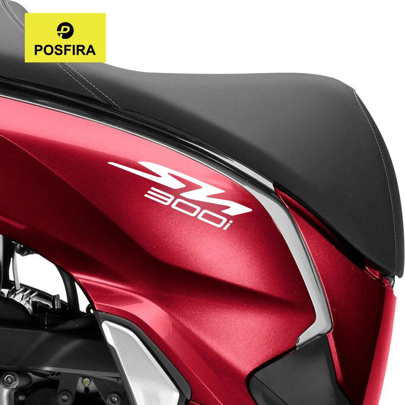 Honda SH 300i Sticker Seti | 2007-2021 Yan Grenaj Logosu 2 Adet - Sticker Master