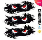 Sticker Master 3’lü Peeking Monster Sticker Seti – Su Geçirmez 3D Tarz Vinil Çıkartma Etiket Yapıştırma