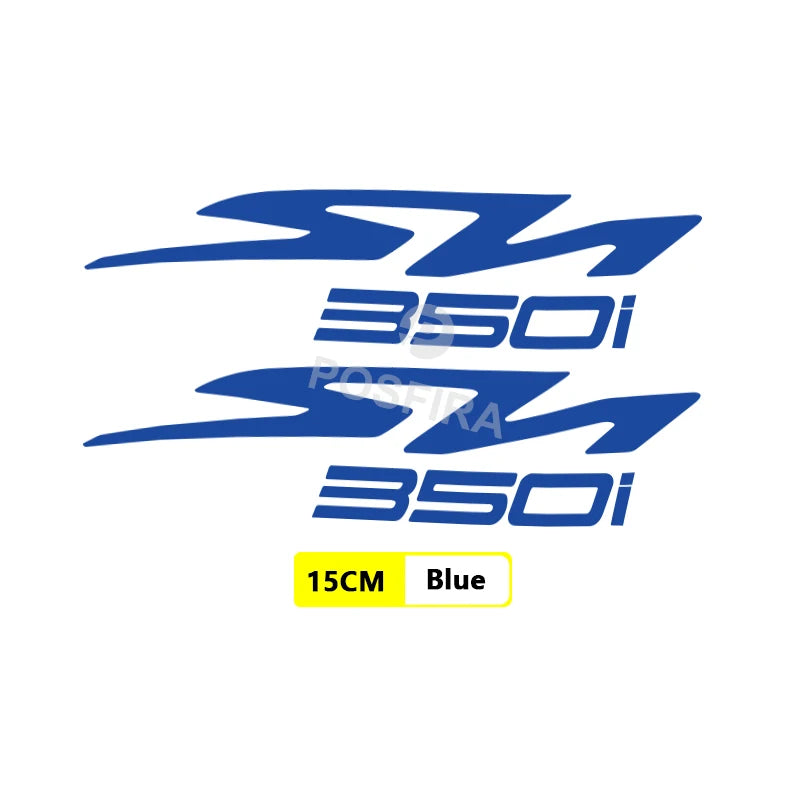 Honda SH 350i Sticker Seti | 2021-2025 Yan Grenaj Logosu (2 Adet) - Sticker Master
