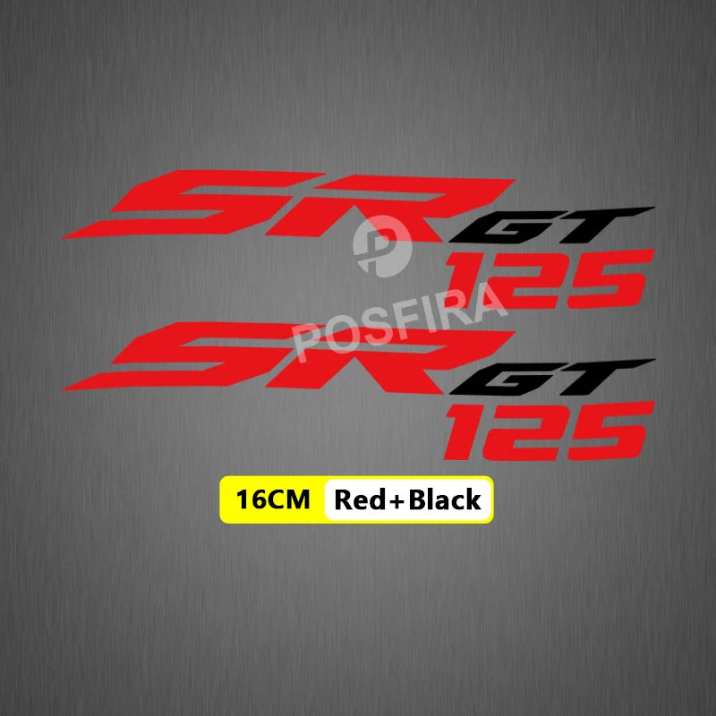 Aprilia SR GT 125 Motorcycle Sticker Waterproof | Sticker Master