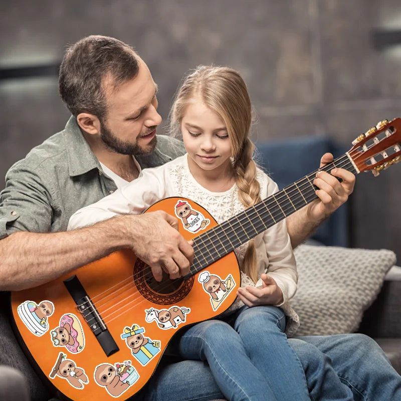 50’li Sevimli Tembel Hayvan Sticker Seti | Sticker Master