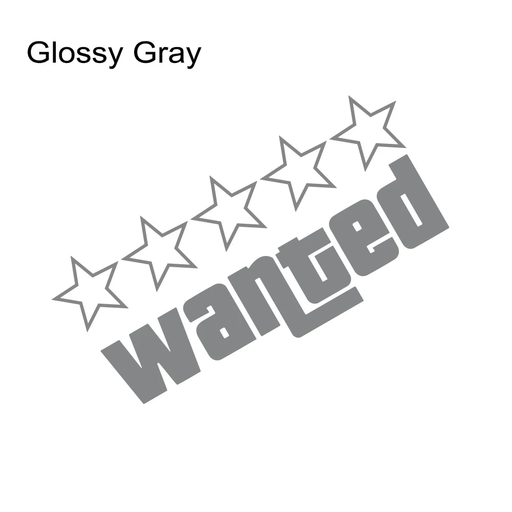 Sticker Master Wanted Araba Komik Çıkartmalar Oto Vinil Film GTA Çıkartmaları Araba Tampon Pencereleri Motosiklet Dizüstü Bilgisayar Duvarları Araba Aksesuar