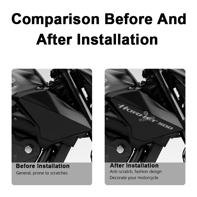 Honda Hornet CB500 Sticker Seti | 2024-2025 Yeni Kasa Logosu (2 Adet) - Sticker Master