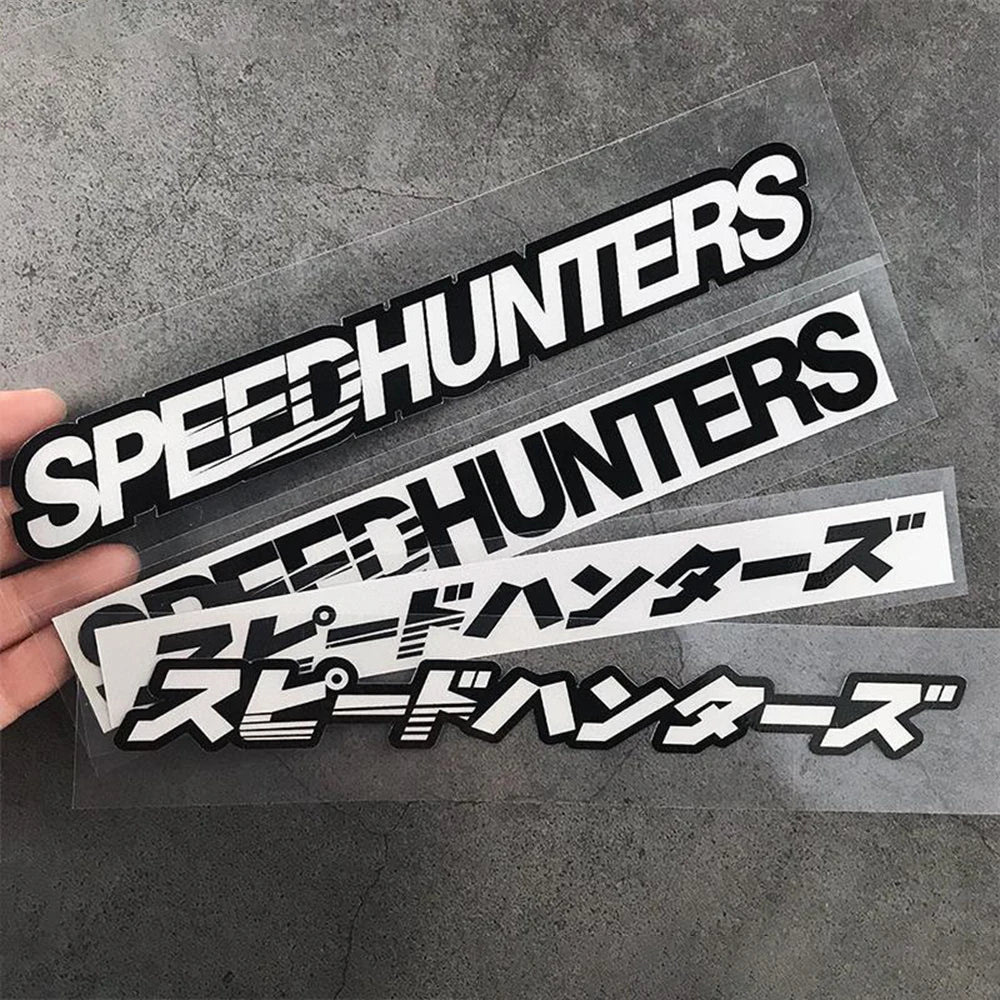 Sticker Master JDM Speed Hunters Sticker Oto Araç Motor 18cm Vinil Çıkartma Yapıştırma