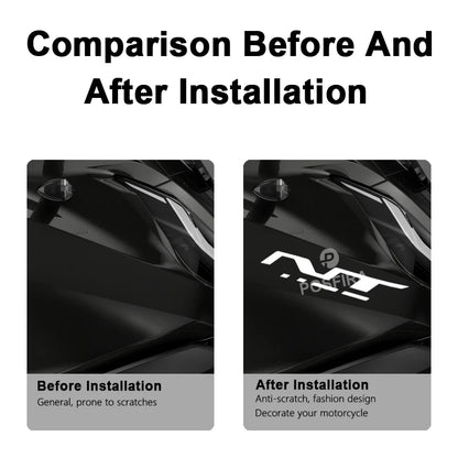 Honda NT 1100 Sticker Seti | DCT Uyumlu Yan Grenaj Logosu (2022-2025) - Sticker Master