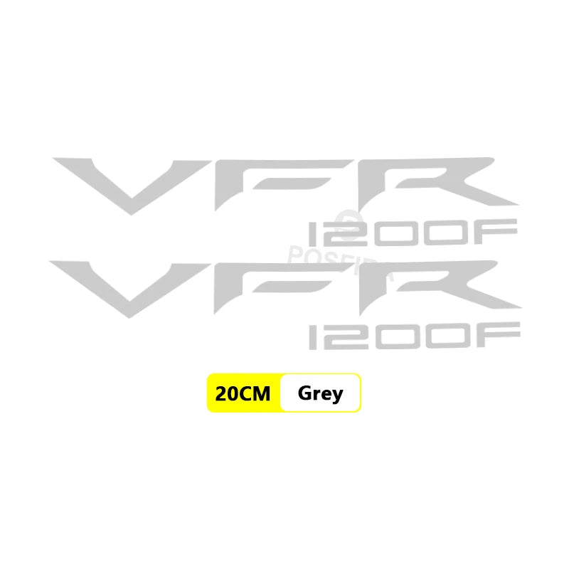 Honda VFR 1200F Sticker Seti | 2010-2016 Yan Grenaj Logosu (2 Adet) - Sticker Master