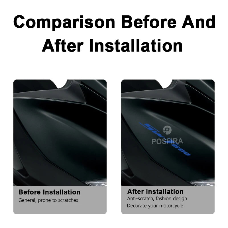 Honda SW-T600 Sticker Seti | FJS 600 Silver Wing Yan Grenaj Logosu (2010-2016) - Sticker Master