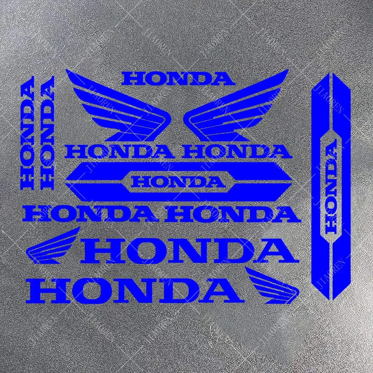 Sticker Master Honda Vinyl Motorcycle Tank & Helmet Sticker Set