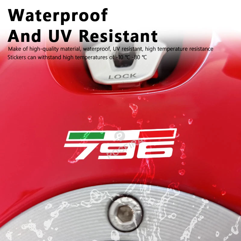 Ducati Monster 796 Motosiklet Sticker Seti | Sticker Master