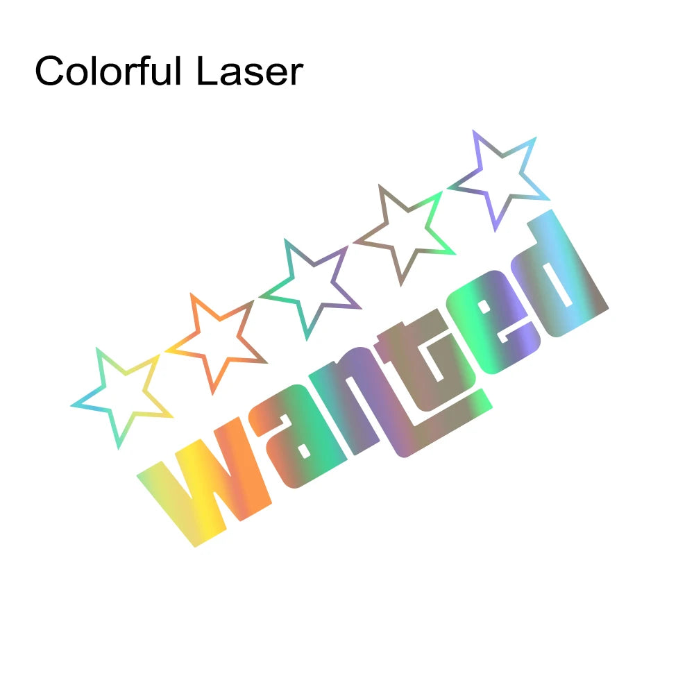 Sticker Master Wanted Araba Komik Çıkartmalar Oto Vinil Film GTA Çıkartmaları Araba Tampon Pencereleri Motosiklet Dizüstü Bilgisayar Duvarları Araba Aksesuar