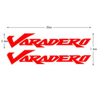 Sticker Master Honda Varadero XL125 XL1000 Sticker Seti – Kask, Gövde, Cam Uyumlu Etiket Takımı