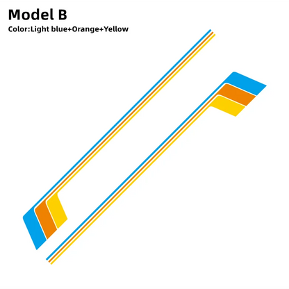 Suzuki Jimny Sticker Seti | 3 ve 5 Kapı Uyumlu Retro Sport Yan Şerit - Sticker Master