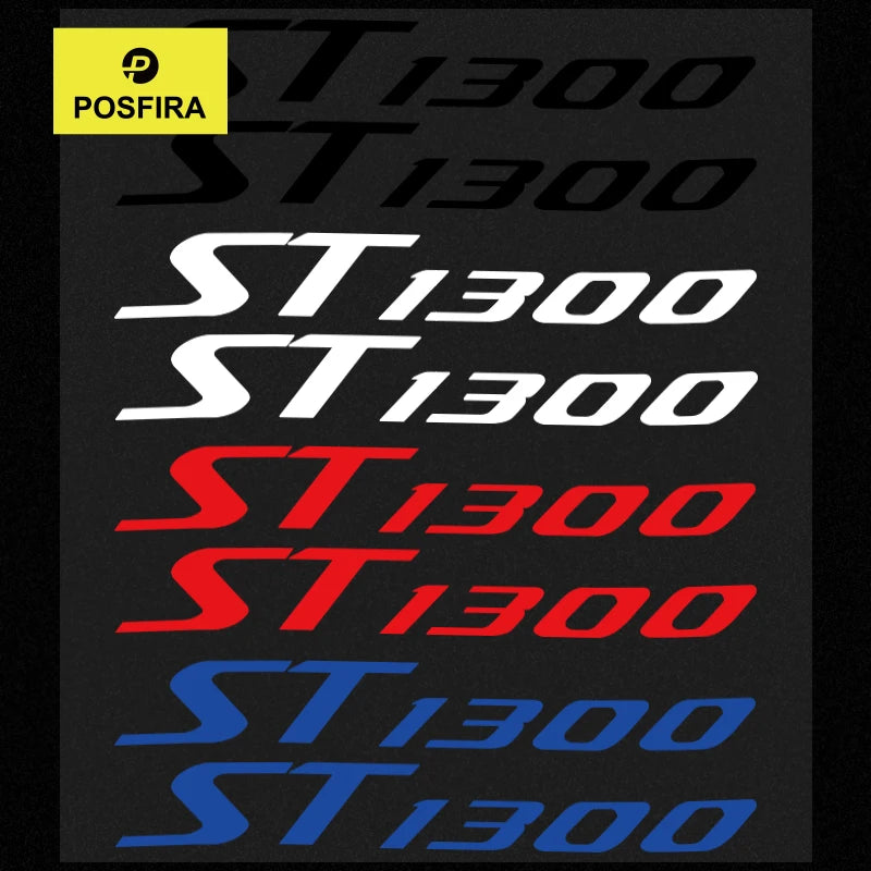 Honda Pan European ST 1300 Sticker Seti | 2002-2017 Touring Logosu (2 Adet)