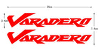 Sticker Master Honda Varadero XL125 XL1000 Sticker Seti – Kask, Gövde, Cam Uyumlu Etiket Takımı