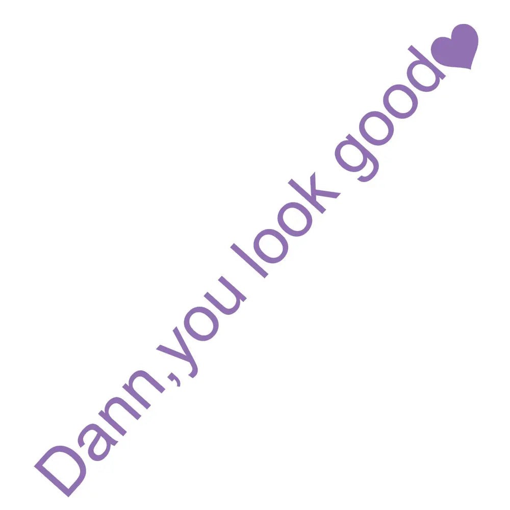 Damn You Look Good Araç Ayna Stickerı - Sticker Master