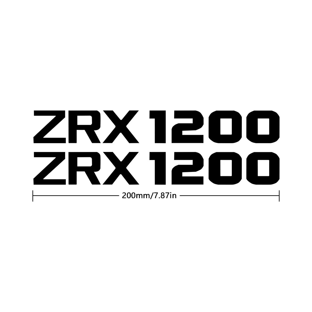 ZRX1200 Motosiklet Sticker Su Geçirmez 2000-2017 | Sticker Master