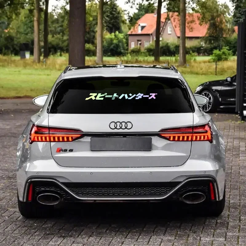 Speed Hunters Japonca Ön Cam Stickerı (スピートハンターズ) | Sticker Master