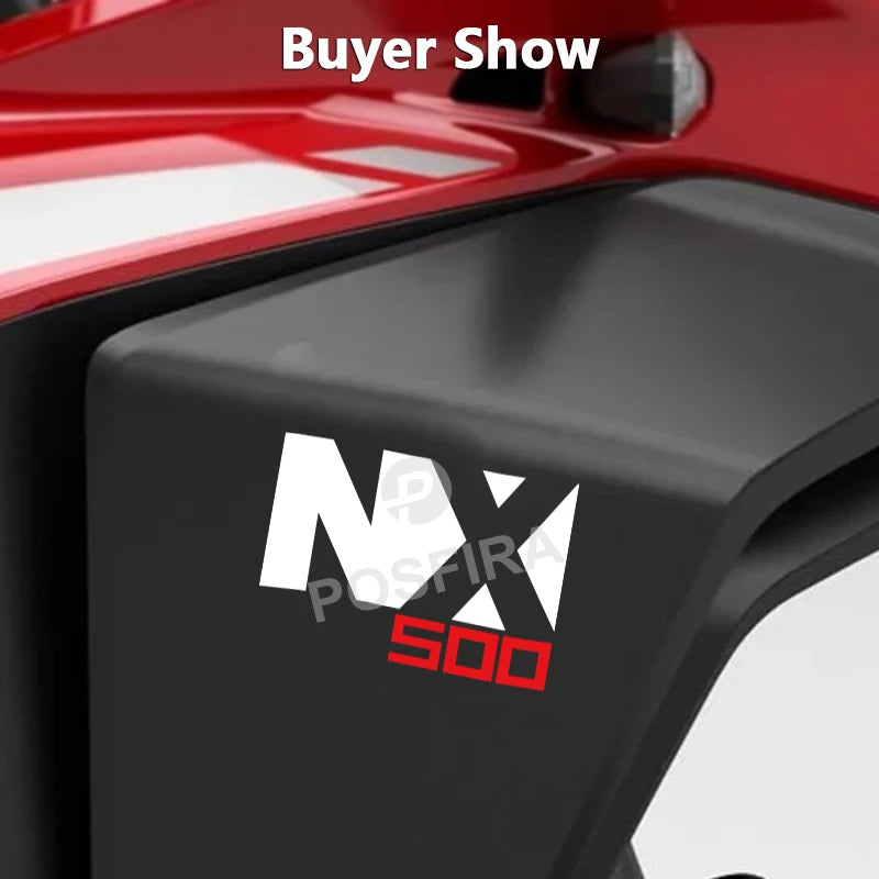 Honda NX 500 Sticker Seti | 2024-2025 Crossover Logosu (2 Adet) - Sticker Master