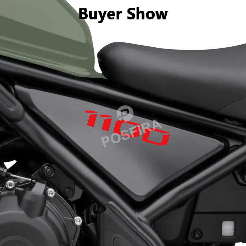 Honda Rebel 1100 Sticker Seti | CMX 1100 ve DCT Yan Kapak Logosu (2021-2025) - Sticker Master
