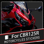 Sticker Master CBR125R Motosiklet Sticker Seti - Honda CBR 125R Uyumlu (2003-2019)