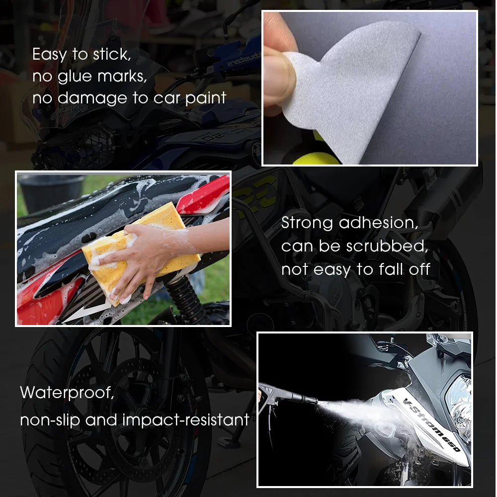 Sticker Master CBR125R Motosiklet Sticker Seti - Honda CBR 125R Uyumlu (2003-2019)