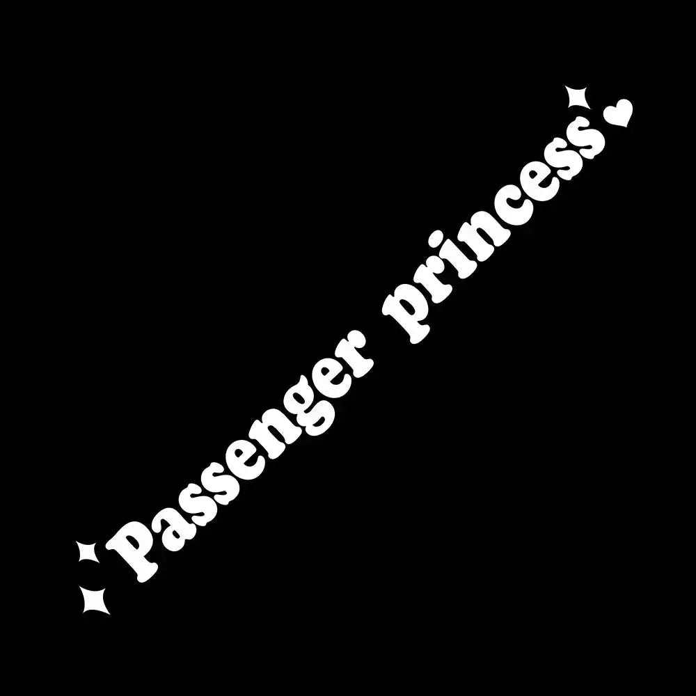 Sticker Master Passenger Princess Araba Stickerı - Sevimli Ayna Stickerı Sticker Master