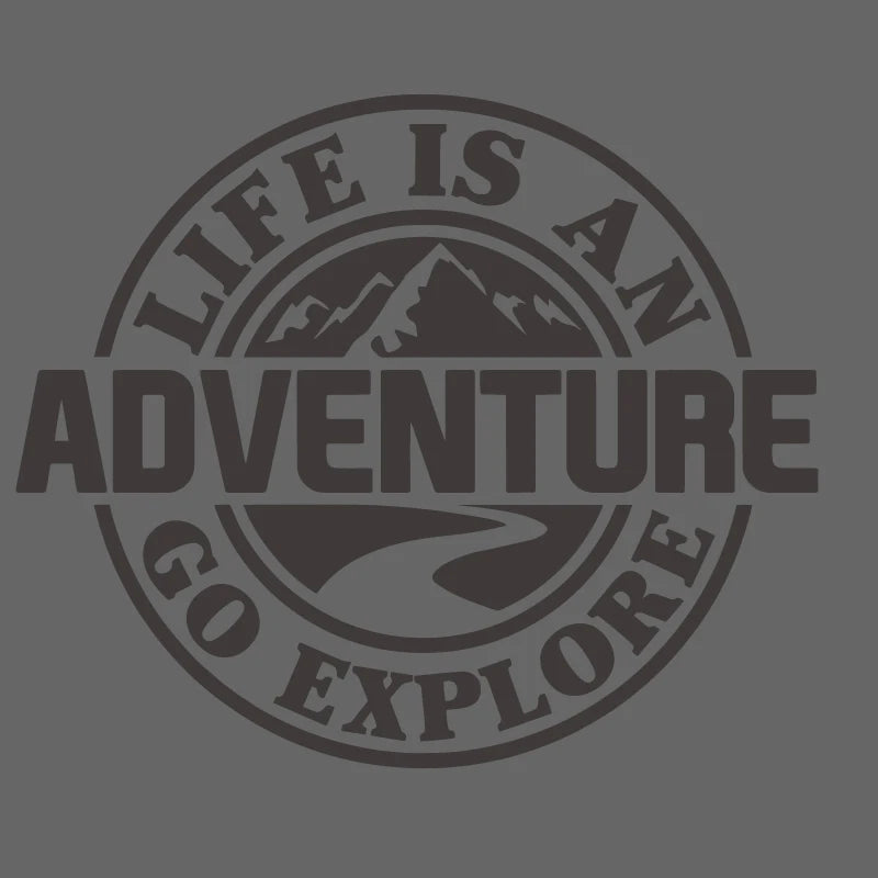 Life Is An Adventure Go Explore Macera Stickerı | Sticker Master
