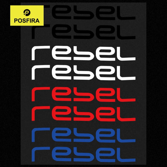 Honda Rebel Sticker Seti | CMX 250 500 1100 Yan Kapak ve Çamurluk Logosu (2017-2024) - Sticker Master