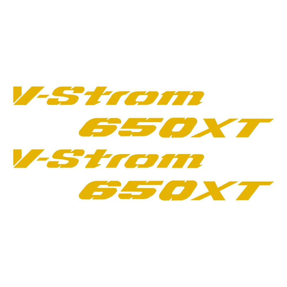 Sticker Master V-Strom 650 XT Gövde Sticker Seti – Su Geçirmez Sportif Tasarım (2015-2024)
