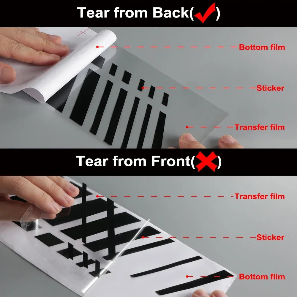 Sticker Master A0K47 Silah Yaratıcı AK-47 Araba Sticker Oto Gövde Tampon Pencere Motosiklet Dizüstü Duvar Vinil Film Çıkartması Araba Aksesuarları