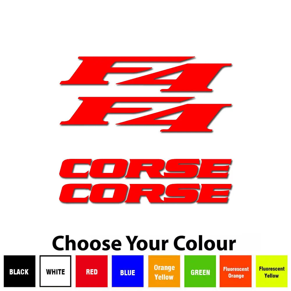 MV Agusta F4 Corse Sticker | Sticker Master