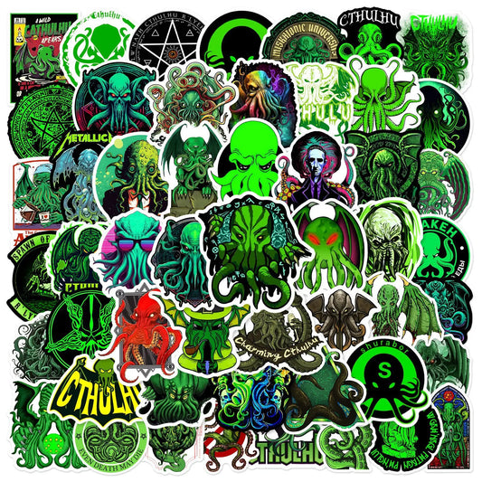 50’li Cthulhu Sticker Seti | Sticker Master