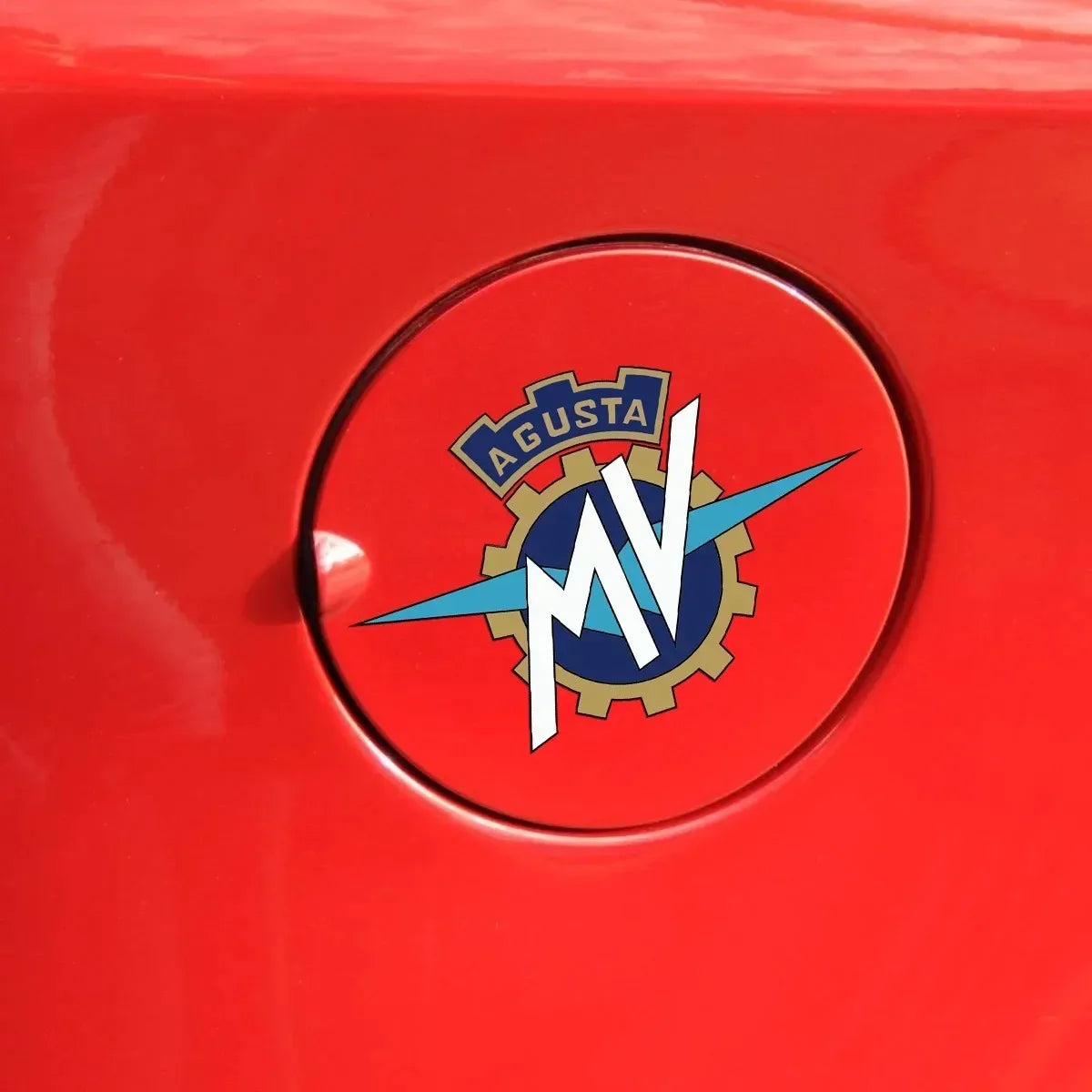 MV Agusta Motosiklet Kask Sticker | Sticker Master