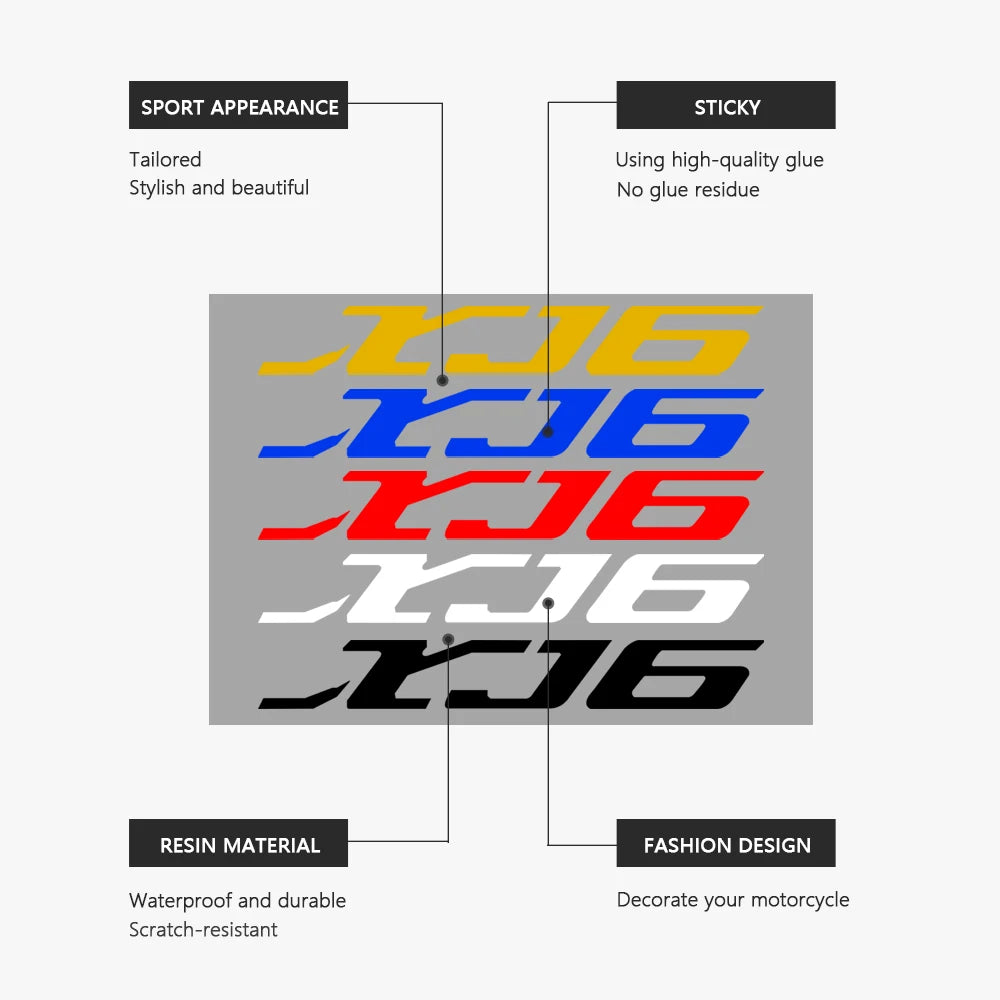 Sticker Master Yamaha XJ6 XJ6N XJ6F Diversion 2009 2010 2011 2012 2013 2014 2015 için Motosiklet Çıkartması Su Geçirmez  Sticker Oto Araç Motor Çıkartma Etiket 2 Adet