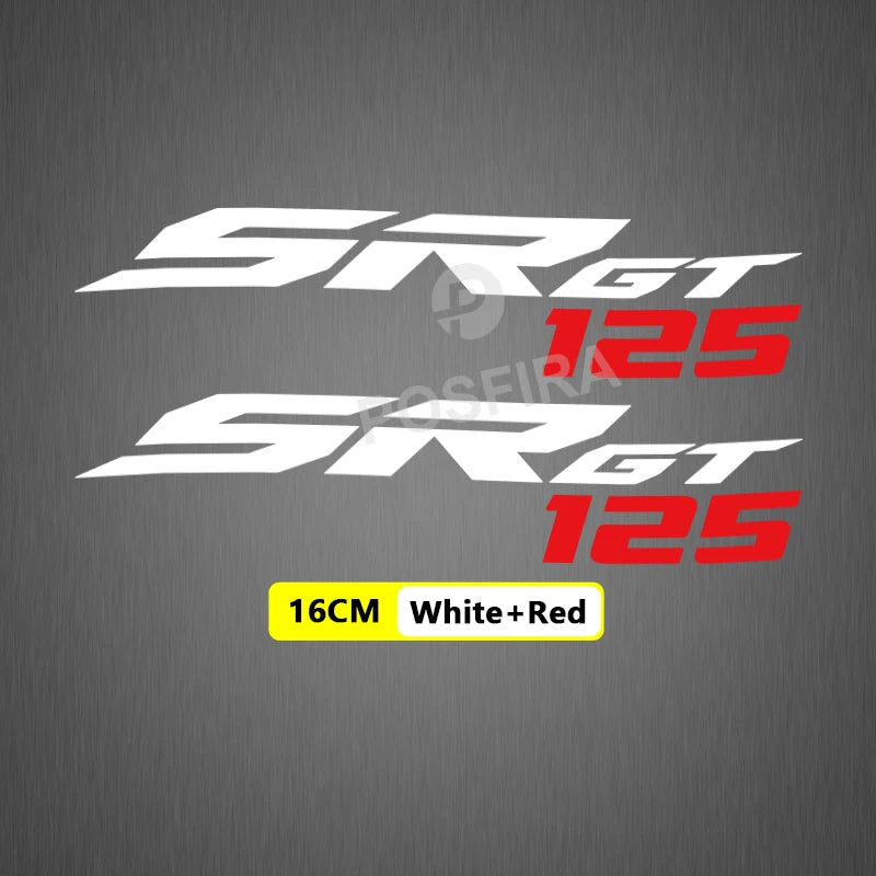 Aprilia SR GT 125 Motorcycle Sticker Waterproof | Sticker Master