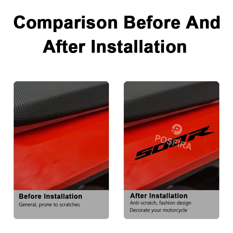 Honda CBR500R Sticker Seti | 2013-2024 Yan Grenaj Logosu (2 Adet) - Sticker Master