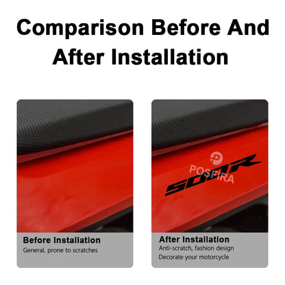 Honda CBR500R Sticker Seti | 2013-2024 Yan Grenaj Logosu (2 Adet) - Sticker Master