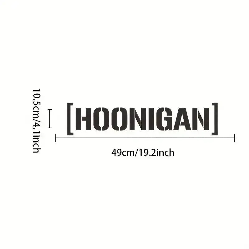 Sticker Master [HOONIGAN] Ön Cam ve Kaporta Sticker Sticker Master