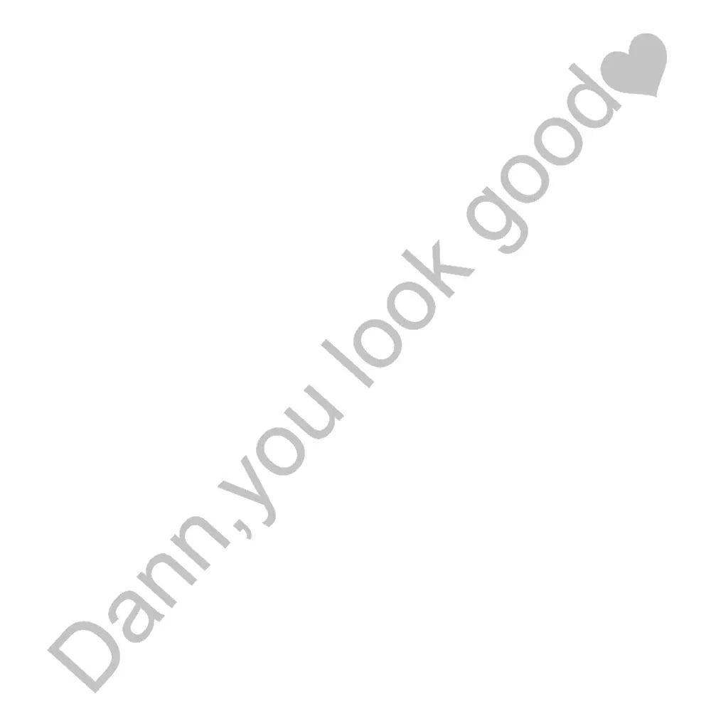 Damn You Look Good Araç Ayna Stickerı - Sticker Master