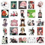 50’li Sevimli Spy x Family Anime Sticker Seti | Sticker Master
