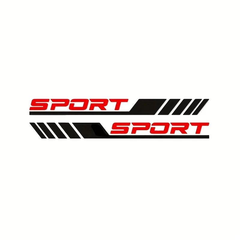 Sticker Master Sport Yan Şerit Kapı Sticker Seti (4 Parça)