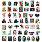 Sticker Master 50 Adet Joker Sticker Set Motor Oto Araç Laptop Telefon Çıkartma Etiket