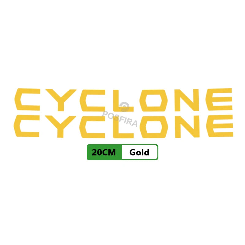Cyclone Uyumlu Logo Sticker | Yan Grenaj - Sticker Master