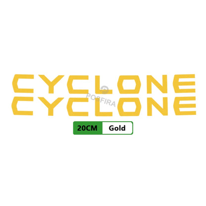 Cyclone Uyumlu Logo Sticker | Yan Grenaj - Sticker Master